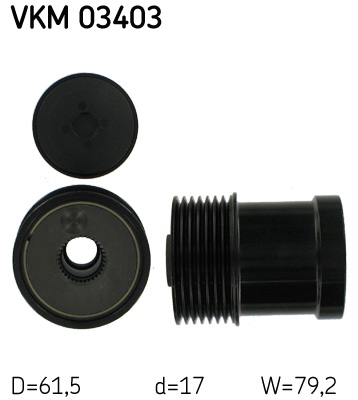 SKF Generatorfreilauf VKM 03403